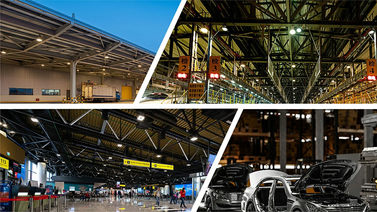 Application examples for YouLumi 300W LED High Bay Light
