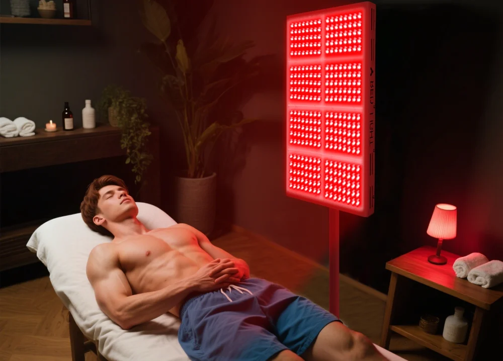 how to use red light therapy for testosterone - clinical panel setup